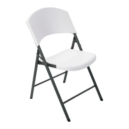 Lifetime Lifetime Durastyle Folding Chair, White Granite, Pack of 4 42810